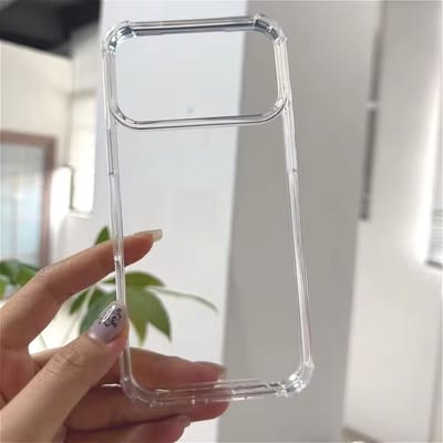 New Four-Corner Anti-drop Soft Clear Case for iPhone 17 Pro/Max Shockproof transparent Case_img_0