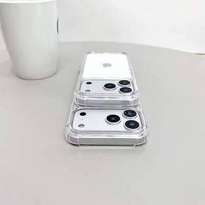 New Four-Corner Anti-drop Soft Clear Case for iPhone 17 Pro/Max Shockproof transparent Case_img_6