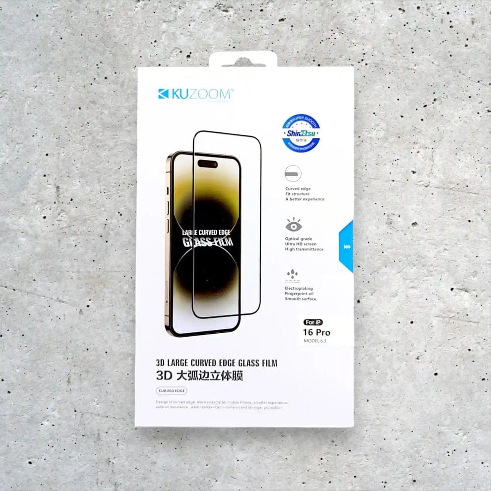 Kuzoom 3D Large Curved Edge Glass Protector