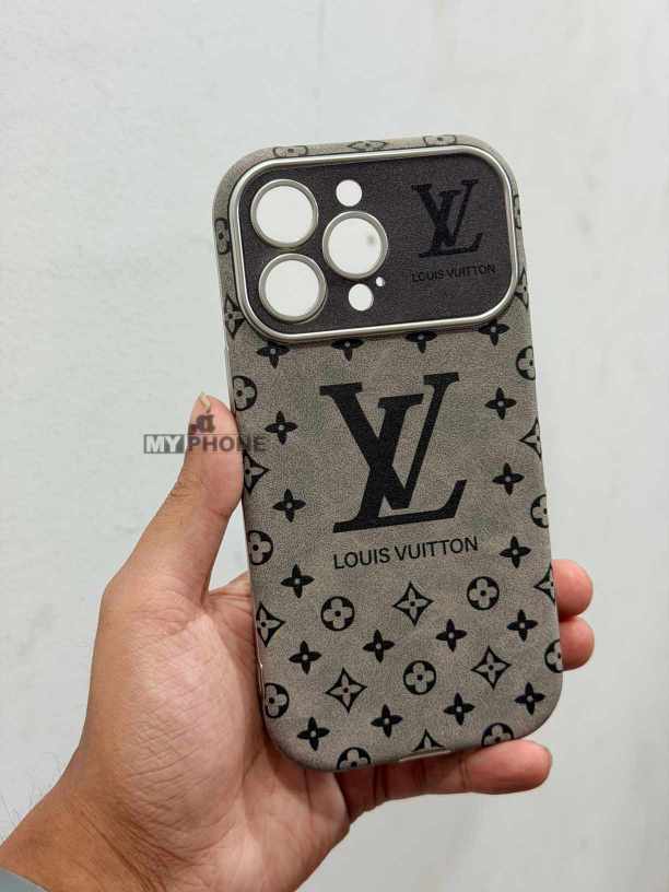 Luxury Monogram Suede Series iPhone Case - Premium Velvet Edition for Him & Her