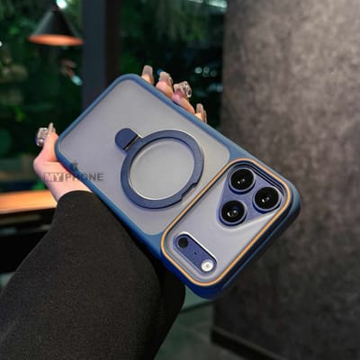 Premium Matte MagSafe Case with Built-in Metal Kickstand & Pro-Level Camera Protection_img_3