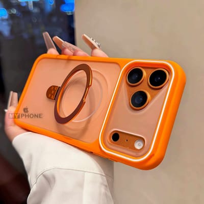 Premium Matte MagSafe Case with Built-in Metal Kickstand & Pro-Level Camera Protection_img_2