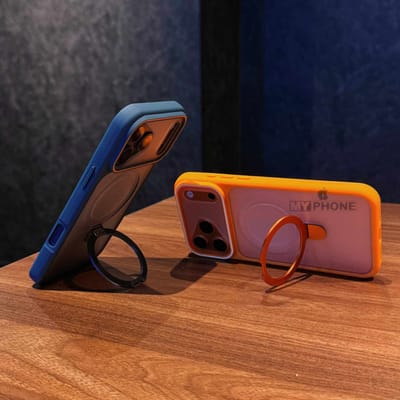 Premium Matte MagSafe Case with Built-in Metal Kickstand & Pro-Level Camera Protection_img_6