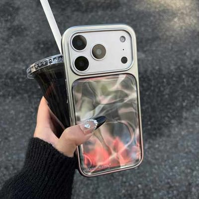 Luxury Water Waves 3D Ripple Hard Case_img_1