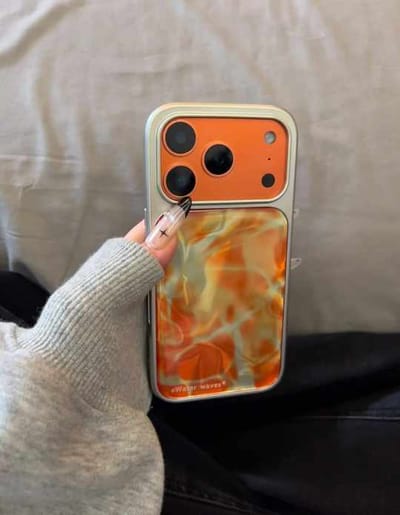 Luxury Water Waves 3D Ripple Hard Case_img_6