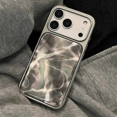 Luxury Water Waves 3D Ripple Hard Case_img_5