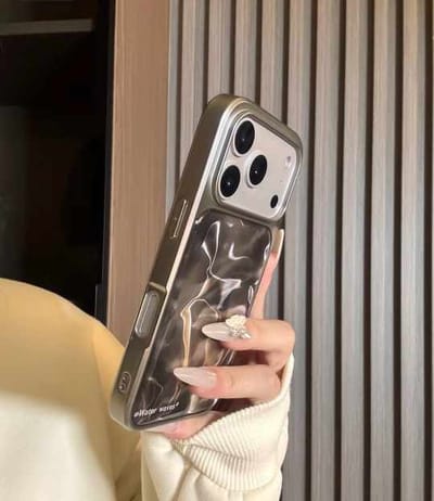Luxury Water Waves 3D Ripple Hard Case_img_3