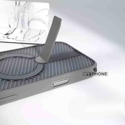 Luxury MagSafe Heat Dissipation Case with Built-in Kickstand for iPhone_img_3