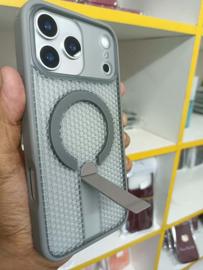 Luxury MagSafe Heat Dissipation Case with Built-in Kickstand for iPhone_img_7