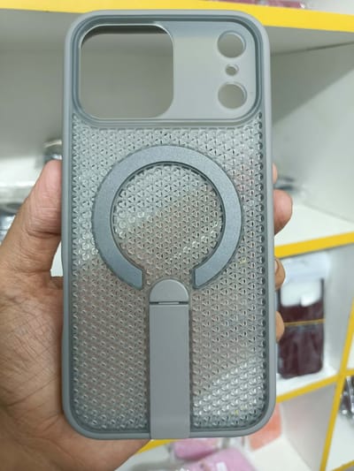 Luxury MagSafe Heat Dissipation Case with Built-in Kickstand for iPhone_img_6