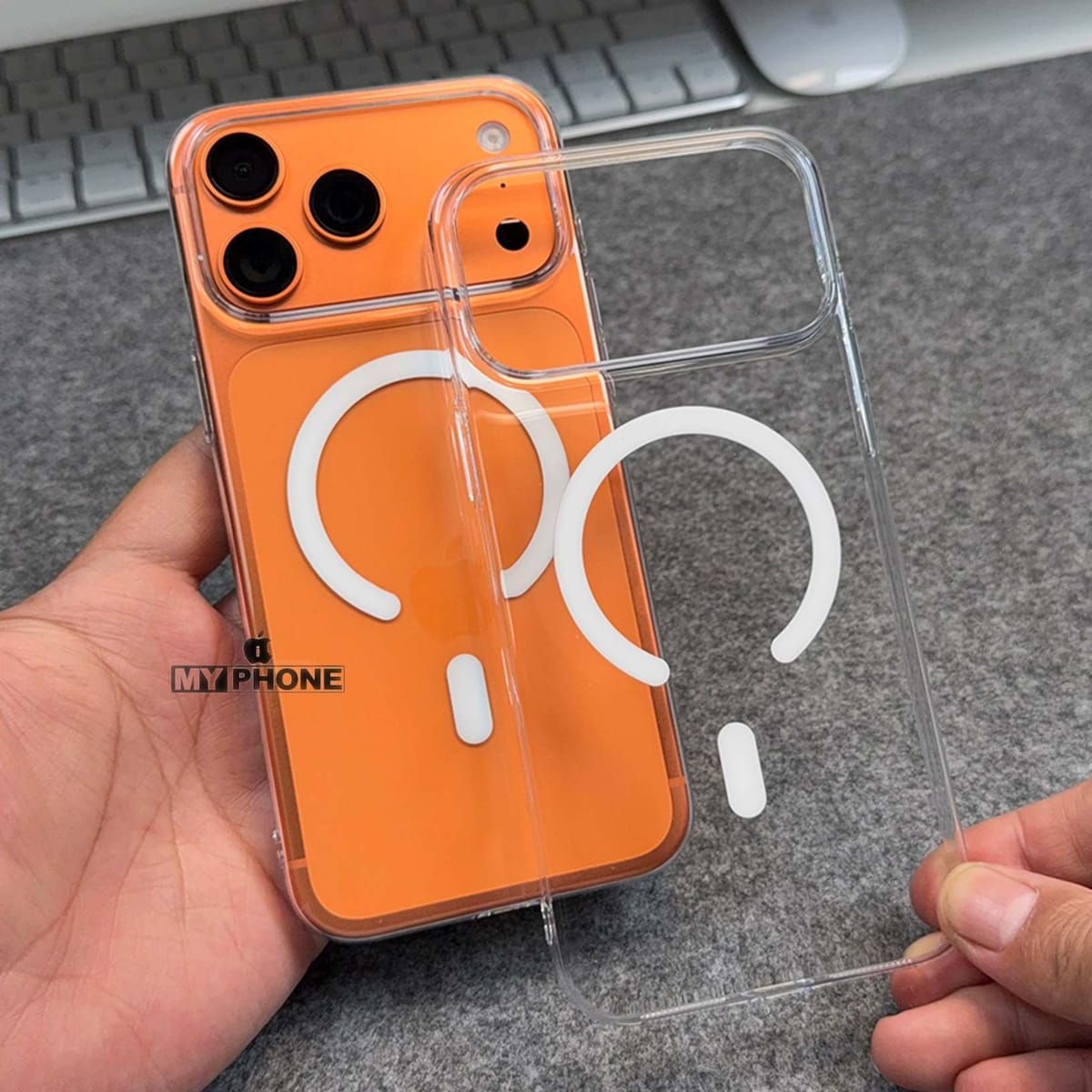 iPhone 17 pro max anti yellow hard case
