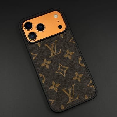 Premium LV Monogram Edition Leather Texture iPhone Case_img_7