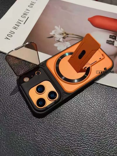 Luxury Premium Armor MagSafe Flip-Camera Case_img_0